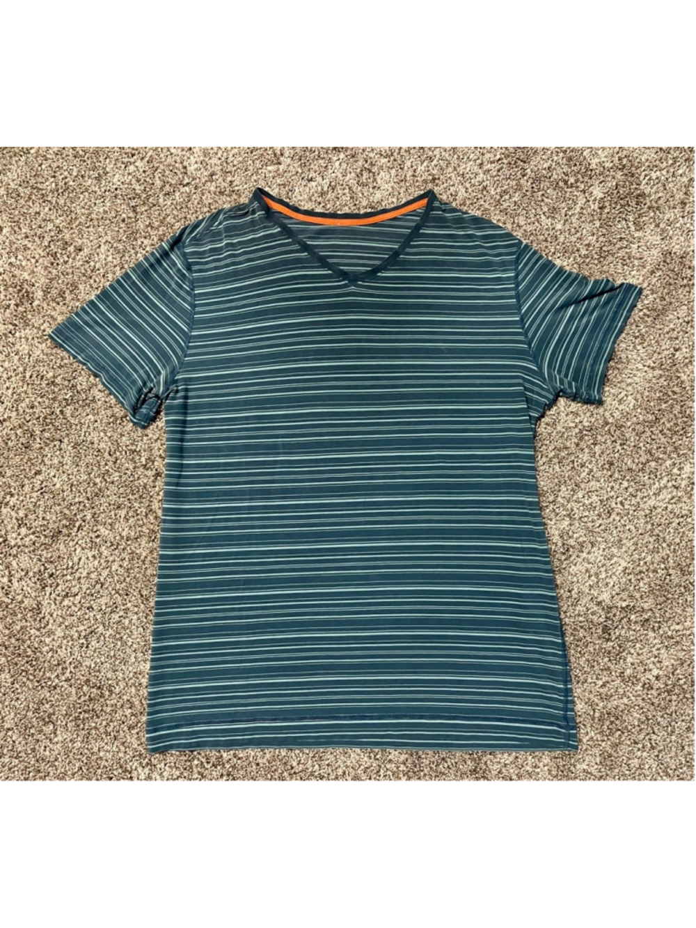 Lululemon Men’s 5 Year Basic V Shirt, Approximate Size XXL